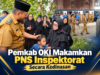 Pemkab OKI Makamkan PNS Inspektorat Secara Kedinasan