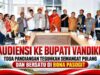 Audiensi ke Bupati Vandiko, Toga Pandiangan Teguhkan Semangat Pulang dan Bersatu di Bona Pasogit