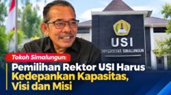 Tokoh Simalungun: Pemilihan Rektor USI Harus Kedepankan Kapasitas, Visi dan Misi