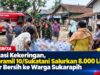 Atasi Kekeringan, Koramil 10/Sukatani Salurkan 8.000 Liter Air Bersih ke Warga Sukarapih