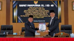 DPRD Ogan Ilir Gelar Paripurna XL, Bupati Sampaikan Nota Pengantar Perubahan APBD 2026