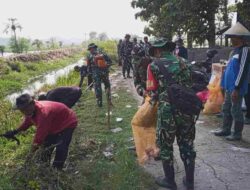 Kodim 0509 Bekasi Gandeng Warga Bersihkan Sungai dan Irigasi, Perkuat Semangat Gotong Royong