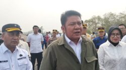 Gubernur Herman Deru Turun ke Lokasi Karhutla PALI, Desak Swasta dan BUMN Terlibat