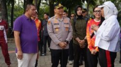 Wali Kota dan Kapolres Pagar Alam Ikuti Senam Bersama, Kampanyekan Gaya Hidup Sehat