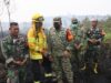 Danrem 044/Gapo Tinjau Penanganan Karhutla di Timbangan, Ogan Ilir