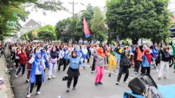 Ribuan Peserta Meriahkan Fun Run KNPI Pematangsiantar, Ketua Panitia Sampaikan Terima Kasih