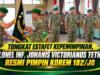 Tongkat Estafet Kepemimpinan, Kolonel Inf. Johanis Victorianus Tethool Resmi Pimpin Korem 182/JO