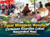 Pasar Mingguan Manufui, Cerminan Kearifan Lokal Masyarakat Masi