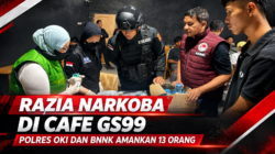 Razia Narkoba di Cafe GS99 Kayuagung, Polres OKI dan BNNK Amankan 13 Orang