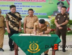 20 Camat Se-Kabupaten OKU Timur Jalin Kerjasama Hukum Perdata dan Tata Usaha Negara dengan Kejari OKU Timur