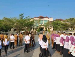 Sekda Pimpin Apel Awal Bulan