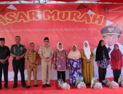 Jaga Ketersediaan Bahan Pokok, Pemkab PALI Gelar Pasar Murah