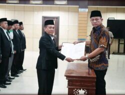 Resmi! Bupati Enos Lantik Ketua dan Pengurus FU3 OKU Timur Periode 2022-2027