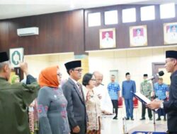 Lantik 57 Pejabat Eselon, Wabup Yudha : Tujuan Akhirnya Kesejahteraan Masyarakat