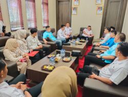 KNPI Mengadakan Audensi Ke Kantor Bupati Lampung Selatan