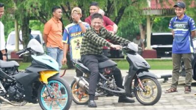 Cegah Balap Liar, Bupati Enos Fasilitasi Pembalap Dengan Menggelar Event Road Race