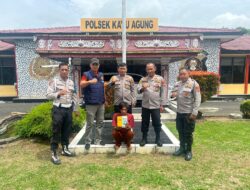 Polsek Kayuagung Polres OKI Berhasil Bekuk Pelaku Pencurian Hanphome dan Sejumlah Uang di Desa Arisan Buntal