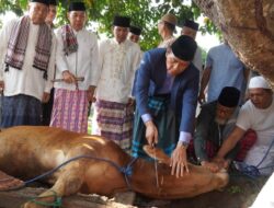 Idul Adha, Pj. Bupati OKI Salat Id dan Berkurban di Masjid Sukadana
