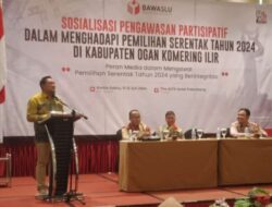 Bawaslu OKI Gelar Sosialisasi Pengawasan Partisipatif Pilkada Serentak 2024
