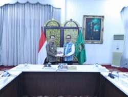 Hani S Rustam Pj Bupati Banyuasin Hadiri Penerimaan BKBK