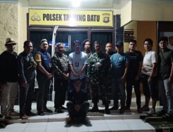 Aksi Sigap, Personil Unit Intel Kodim 0402/OKI-OI Berhasil Menangkap Dugaan Pembegalan