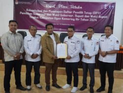 KPU OKI Tetapkan 577.241 DPT Pilkada 2024