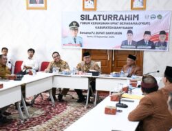 Silaturahmi FKUB Banyuasin, Muhammad Farid Harap Tokoh Agama Selalu Jaga Kerukunan