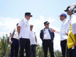 Pastikan Lahan Clear Dan Clean, Pj. Bupati Banyuasin M. Farid Tinjau Lokasi Bakal Pabrik CCO