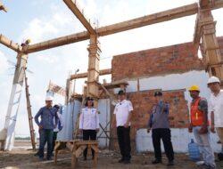 Pj. Bupati Banyuasin Tinjau Pembangunan Berkelanjutan Dermaga Sri Menanti dan Karang Agung Ilir