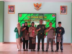 Jalin Silaturahmi, Kodim 0402/OKI Laksanakan Pembinaan dengan Mitra Karib