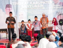 Muhammad Farid Resmi Buka STQH-XII Kabupaten Banyuasin Dan Peringatan Isra Mi’raj 1446 H