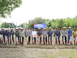 Implementasikan Asta Cita Presiden di Bidang Ketahanan Pangan, Kasal Tinjau Program Ketahanan Pangan di Wilayah Lantamal VI Makassar
