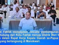 Bupati Fakfak Minta Dukungan Provinsi untuk Tuntaskan Ruas Jalan Weri-Karas