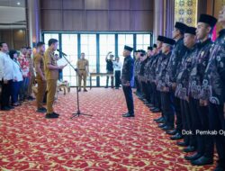 Bupati Panca Kukuhkan Kepengurusan Forum Komunikasi Kepala Desa Kabupaten Ogan Ilir Periode 2025-2027 