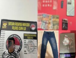 Polsek Muara kuang Bekuk Pelaku Peredaran Narkoba Jenis Sabu