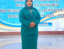 Sarifah Uswanas Resmi Dilantik sebagai Sekretaris TP PKK Kabupaten Fakfak