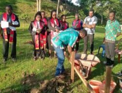 Gereja Papua Indonesia (GPI) Jemaat Imanuel Sara, Menggelar Peletakan Batu Pertama Pembangunan Gedung Gereja Serba Guna