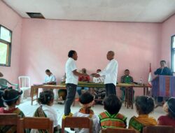 Kepala Desa Baus Yufri B Tamonob Melantik dan Mengukuhkan BUMDes Baus