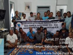 Nanda, SH. Serap Aspirasi Masyarakat dalam Reses di Desa Kuala Sungai Pasir