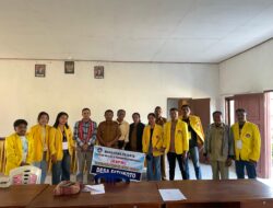 Mahasiswa Universitas Kristen Artha Wacana Adakan Kegiatan Belajar Pendampingan Masyarakat di Desa Fatukoto 