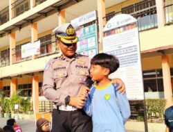 Dirlantas Polda Sumsel Isi HAN Dengan Sosialisasi Tertib Lalu Lintas