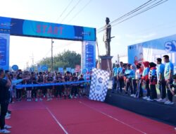 “Mari Berlari, Berbagi Dan Memberi Arti”, Dandim 0808 Bersama Forkopimda Kab. Blitar, ikuti Qris Run Wilayah Mataraman