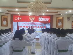 Pengukuhan Paskibraka Fakfak 2025, 80 Pelajar Resmi Siap Kibarkan Merah Putih di HUT RI ke-80