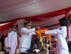 Rangkaian Upacara HUT RI di OKI Tertib dan Khidmat Wakil Bupati Mengaku Bangga