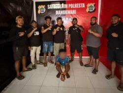 Polresta Manokwari Tangkap Pelaku Curat, Satu Buron