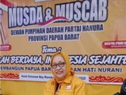 Hanura Papua Barat Tetapkan Fransiscus Tanuardus Nahkodai DPD Hingga 2030