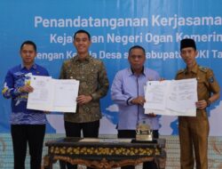 Lewat ‘Jaga Desa’ Kejari OKI Kawal Dana Desa agar Tepat