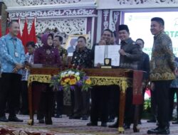 Maksimalkan SDI, Bupati Banyuasin Teken Nota Kesepakatan dengan BPS