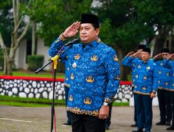 Tekankan Disiplin Bagi ASN, Bupati Banyuasin Pimpin Apel Gabungan September 2025