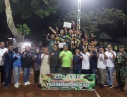 32 Tim Tunjukkan Sportifitas Dalam Turnamen Sepak Takraw Menyambut HUT TNI Ke 80 Di Blitar